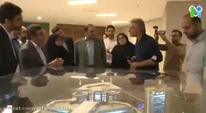 حضور مشاور وزیر بهداشت و رئیس هیئت امنای صرفه جویی ارزی در معالجه بیماران در شهرک سلامت اصفهان